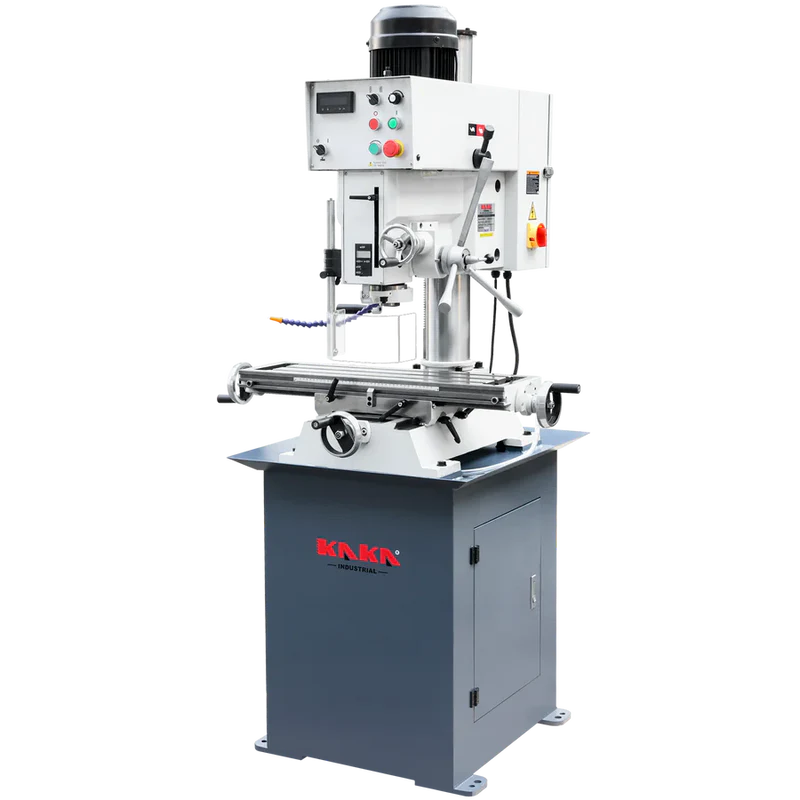 Taladro Fresador DM-32A, Fresadora de cabezal engranado con función de roscado