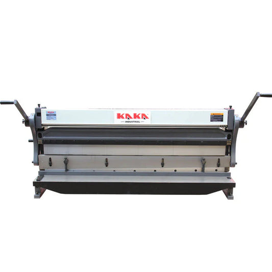 3-IN-1/52 Máquina Manual Combinada 3 en 1 para Lámina: Cortadora, Dobladora y Roladora de 52"