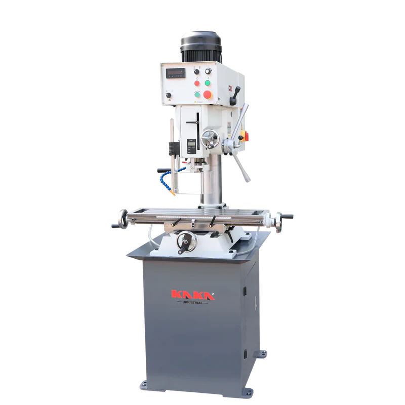Taladro Fresador DM-32A, Fresadora de cabezal engranado con función de roscado