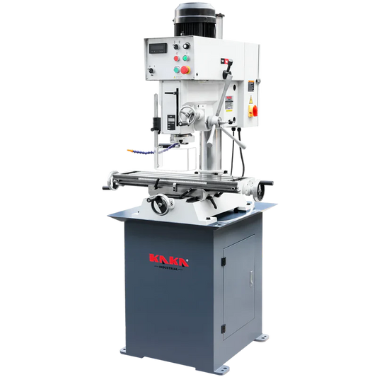 Taladro Fresador DM-32A, Fresadora de cabezal engranado con función de roscado