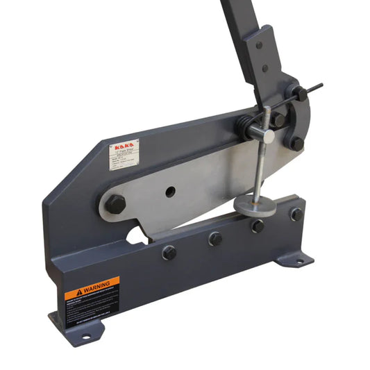 HS-12 Cizalla Cortadora de Lámina, Varilla y Solera de Palanca Manual con Hoja de 10" (26 cm)