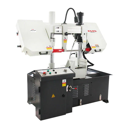 TBK-11A (TBK-4228A) Maquina Sierra Cinta Doble Columna con Inglete Capacidad de Corte 11" (280mm), 230V, 60Hz, Trifásica (3PH)