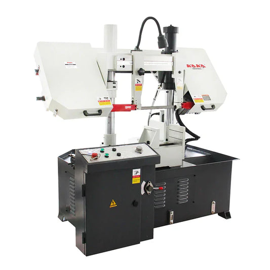 TBK-11A (TBK-4228A) Maquina Sierra Cinta Doble Columna con Inglete Capacidad de Corte 11" (280mm), 230V, 60Hz, Trifásica (3PH)