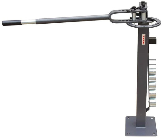 YP-38 Dobladora de Solera y Barra Sólida Manual de Pedestal con Siete Dados